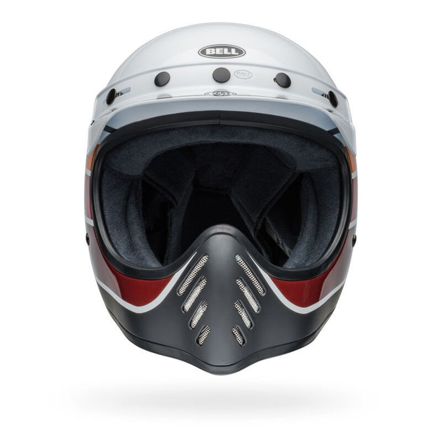 Bell Moto-3 - RSD Saddleback Satin/Gloss White/Black – Perth