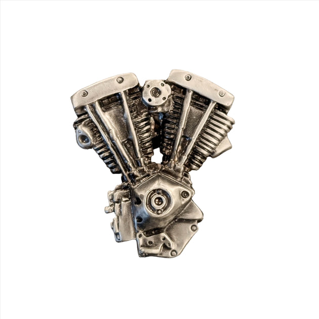 Shovelhead Lapel Pin Perth County Moto