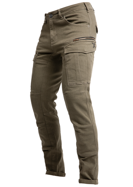 Pants JOHN DOE Defender size W32xL32 black Slim Fit 69% cotton, 22% nylon,  1.5% elastane, 2.5% aramid & 5% polyester Protection class AAA