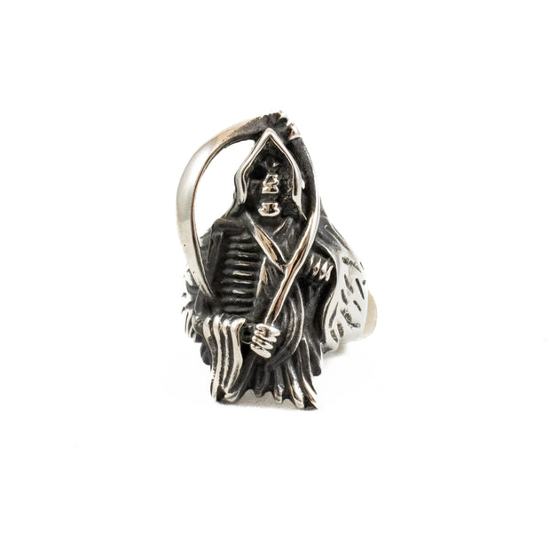 Grim Reaper with Scythe Ring