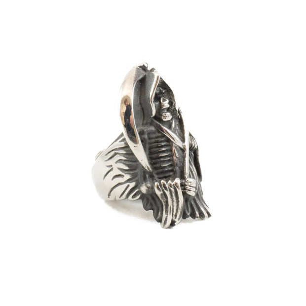 Grim Reaper with Scythe Ring