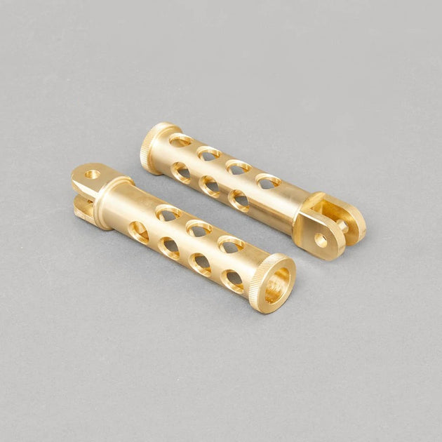 TJ Brutal Customs Holey Foot Pegs for Honda Shadows Perth County