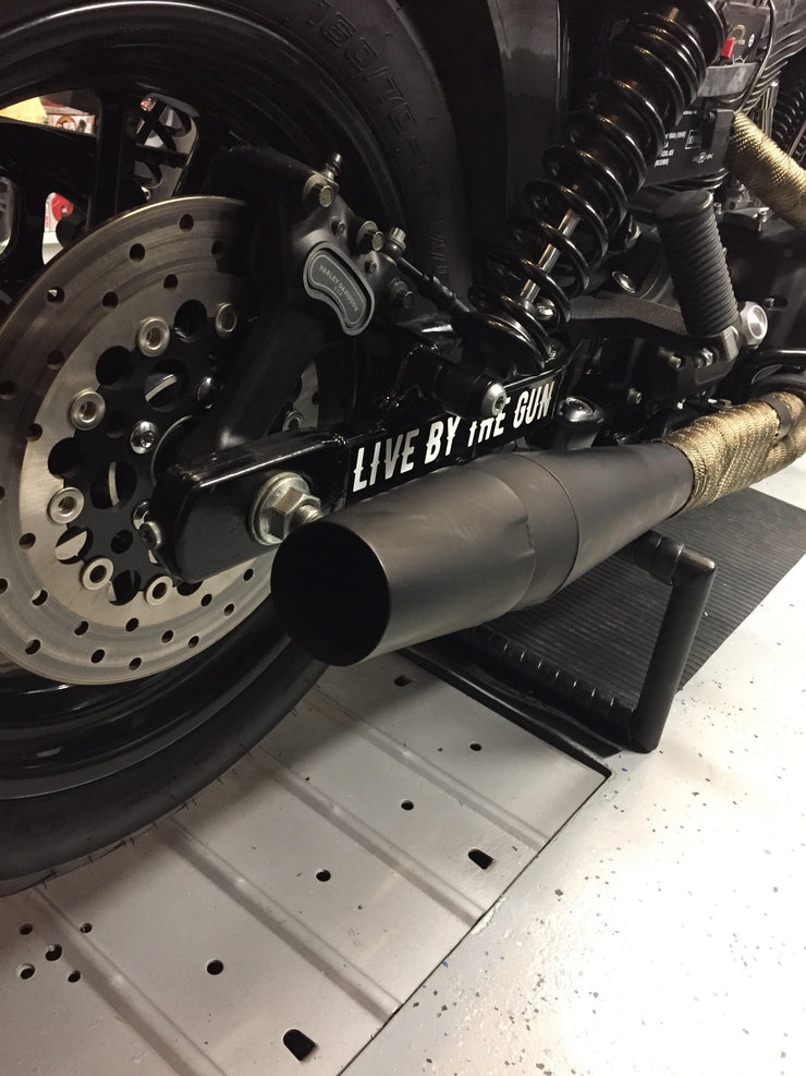 OG Moto Live by the gun swingarm sticker - Original Garage Moto