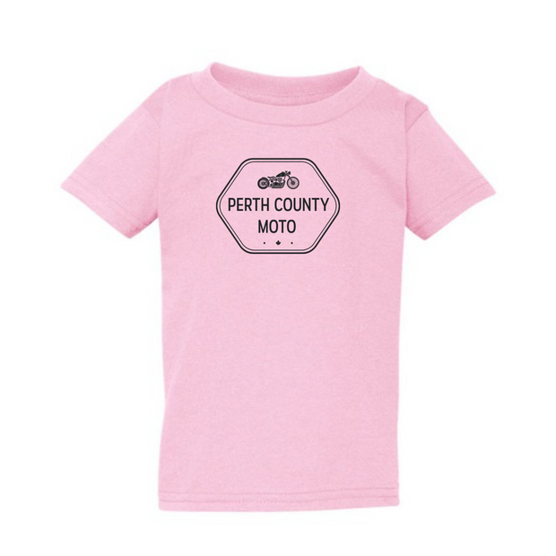 PCM Classic Logo Toddler Tee - Light Pink