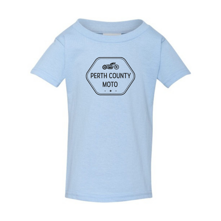 PCM Classic Logo Toddler Tee - Light Blue