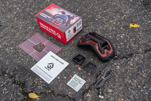 Brake Free LED Helmet Brake Light