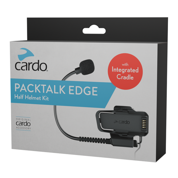 Cardo Packtalk Edge - Half Helmet Kit