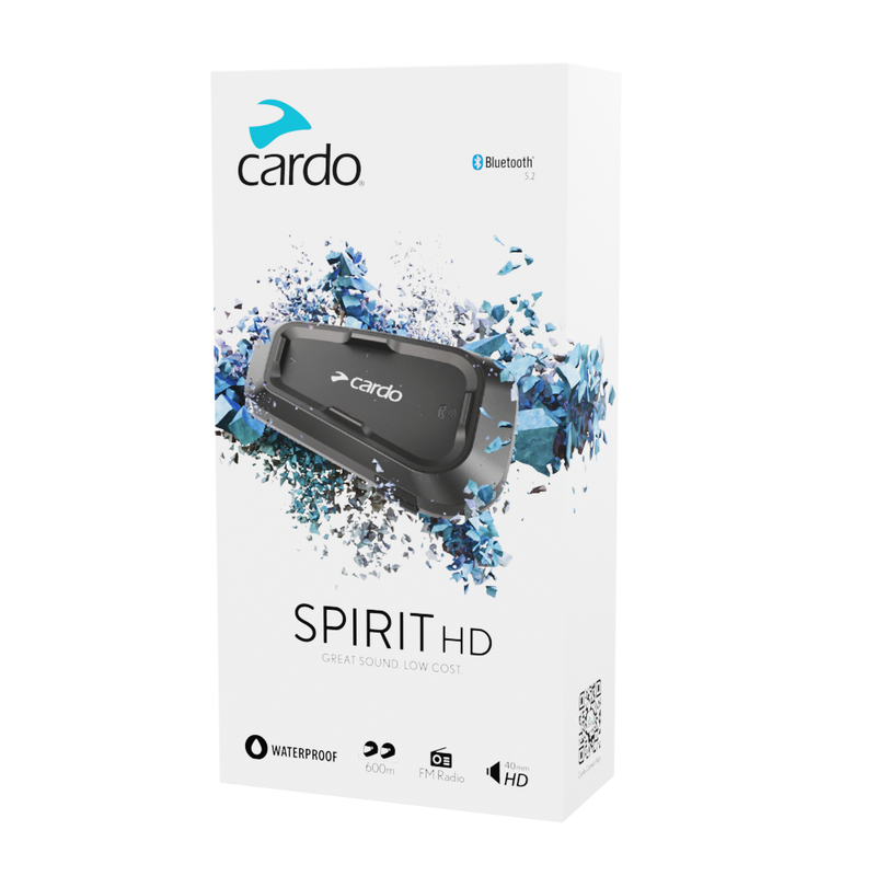 Cardo Spirit HD Bluetooth Intercom | Perth County Moto