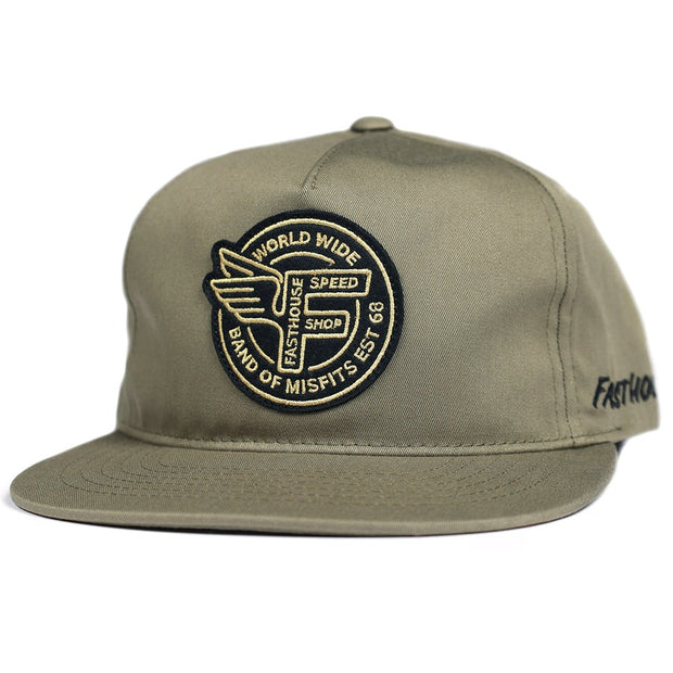 Fasthouse Flight Hat - Olive