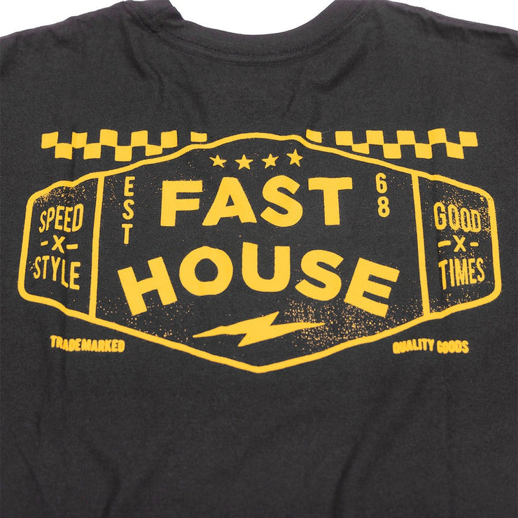Fasthouse Station Tee - Black