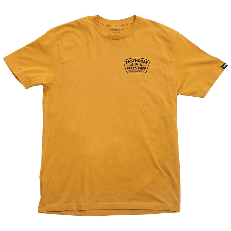 Fasthouse Wedged Tee - Vintage Gold
