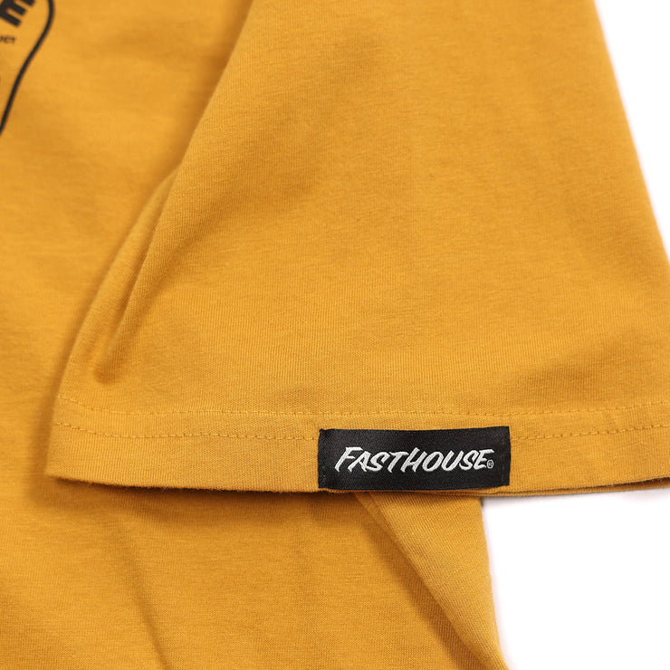 Fasthouse Wedged Tee - Vintage Gold