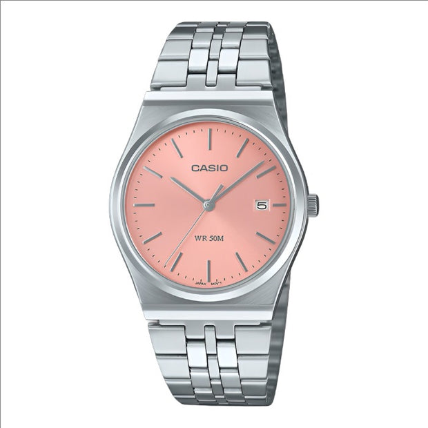 casio-vintage-watch-silver-band-pink-face