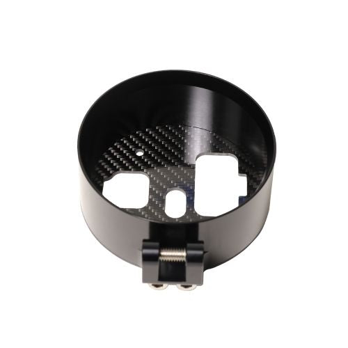 OG Indian Chief Dark Horse Billet Gauge Pod BLack