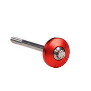 Red M8 Softail Billet Fork Stem Cap