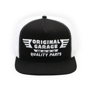 OG Quality Parts White/Black Trucker Hat
