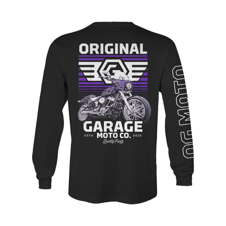 OG 10th Anniversary Softail Long Sleeve - Black