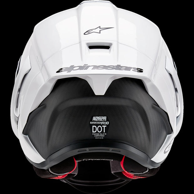 Alpinestars Supertech R10 - White Glossy Matte Black