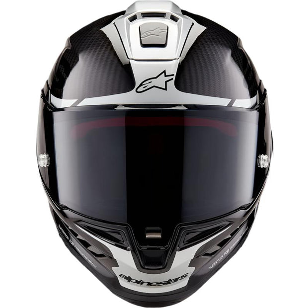 Alpinestars Supertech R10 - Black/Carbon Silver/Black Glossy