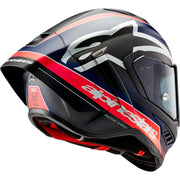 Alpinestars Supertech R10 - Black/Carbon Fluo Red/Blue Matte