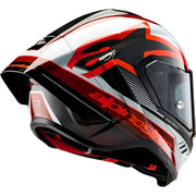 Alpinestars Supertech R10 - Black/Carbon Red/Glossy White