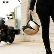 Biltwell Bonanza Champagne Scallop Helmet Perth Coutny Moto