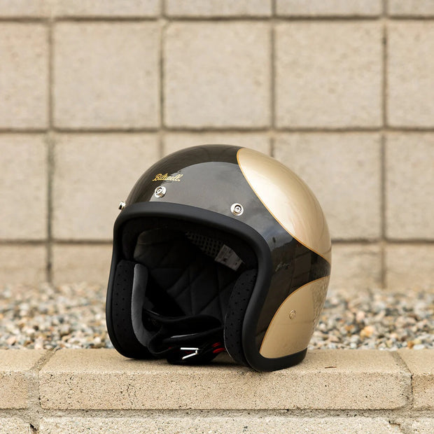 Biltwell Bonanza Champagne Scallop Helmet Perth Coutny Moto