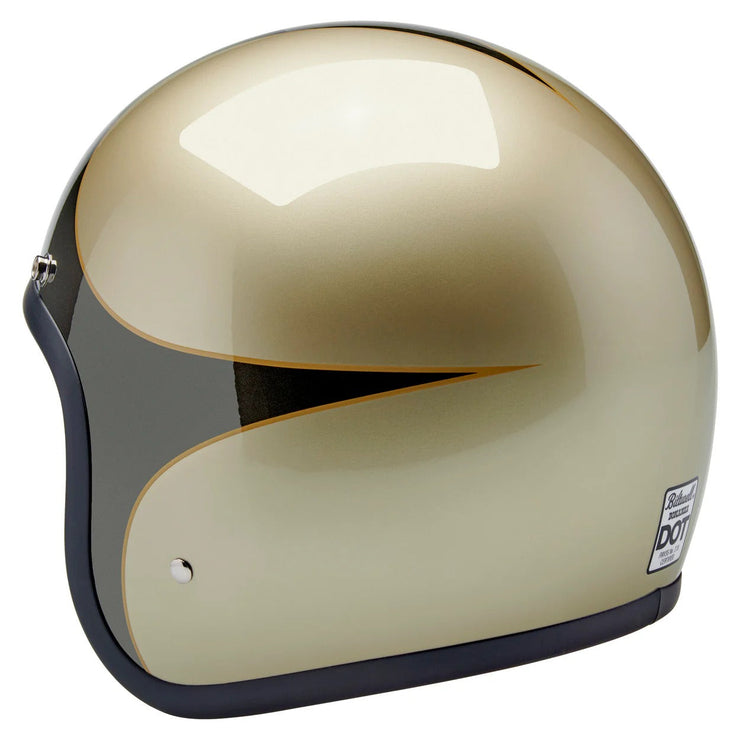 Biltwell Bonanza Champagne Scallop Helmet Perth Coutny Moto
