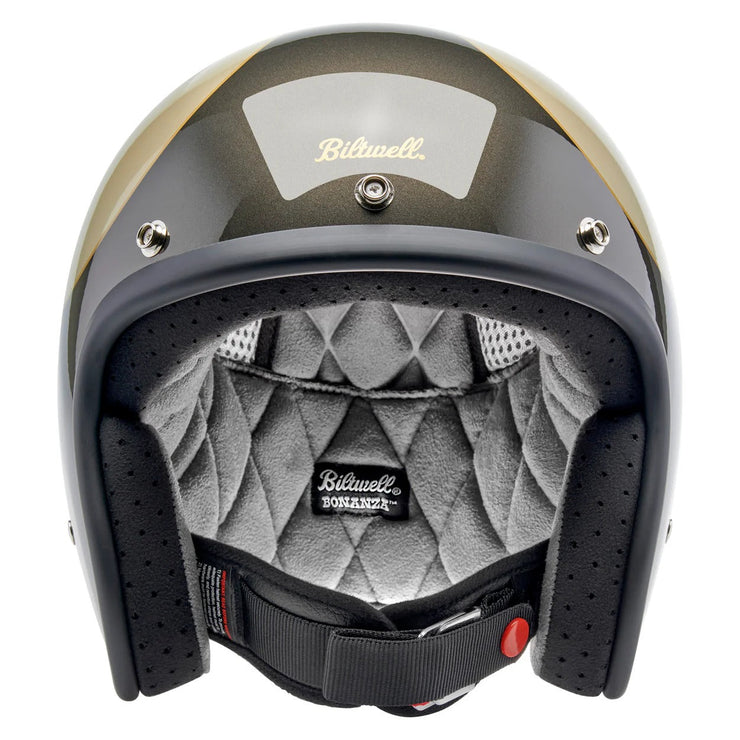 Biltwell Bonanza Champagne Scallop Helmet Perth Coutny Moto