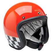Biltwell Bonanza Competition Orange Helmet Perth County Moto