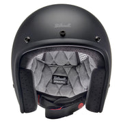 Biltwell Bonanza Helmet Flat Black Perth County Moto