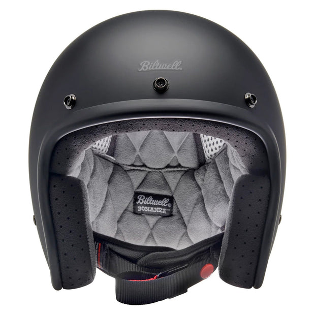 Biltwell Bonanza Helmet Flat Black Perth County Moto