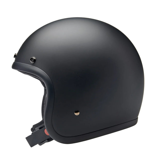 Biltwell Bonanza Helmet Flat Black Perth County Moto
