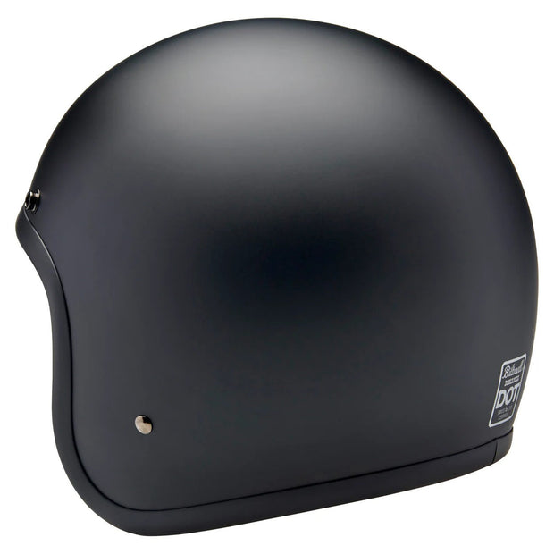 Biltwell Bonanza Helmet Flat Black Perth County Moto