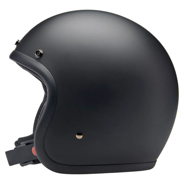 Biltwell Bonanza Helmet Flat Black Perth County Moto