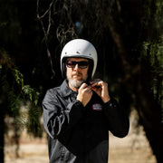 Biltwell Bonanza Helmet Gloss White Perth County Moto