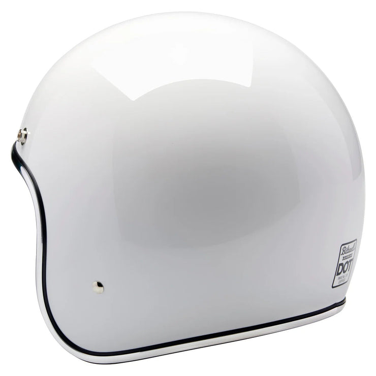 Biltwell Bonanza Helmet Gloss White Perth County Moto