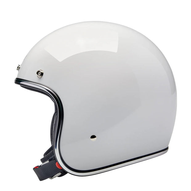 Biltwell Bonanza Helmet Gloss White Perth County Moto