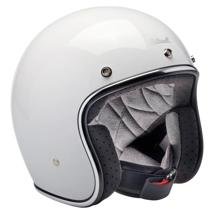 Biltwell Bonanza Helmet Gloss White Perth County Moto