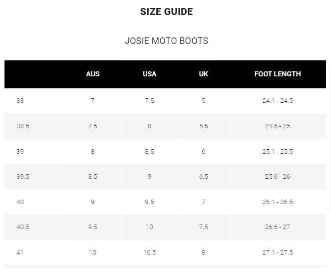 Black Arrow Josie Moto Boots