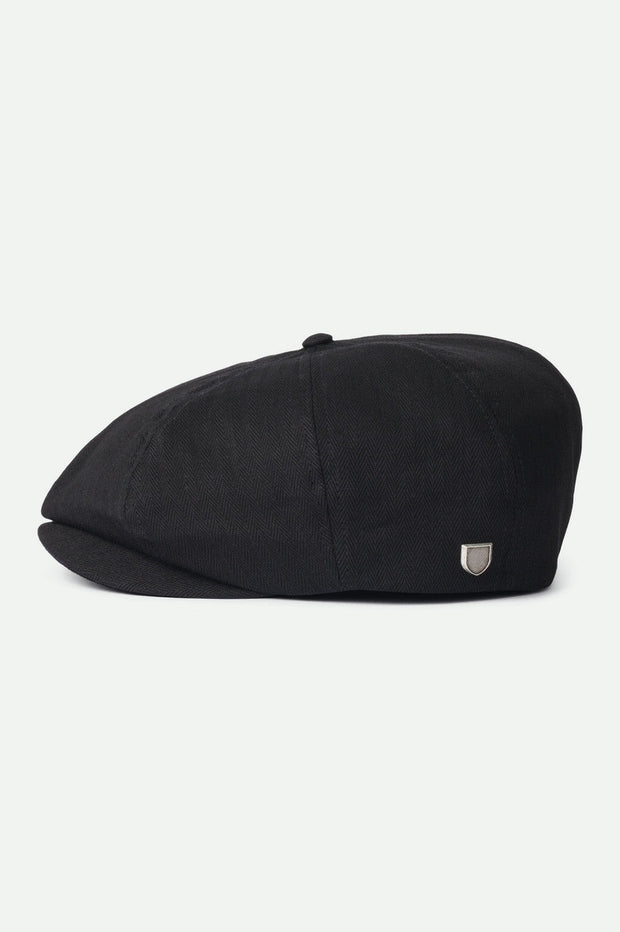 brixton-baggy-flat-cap-black-side