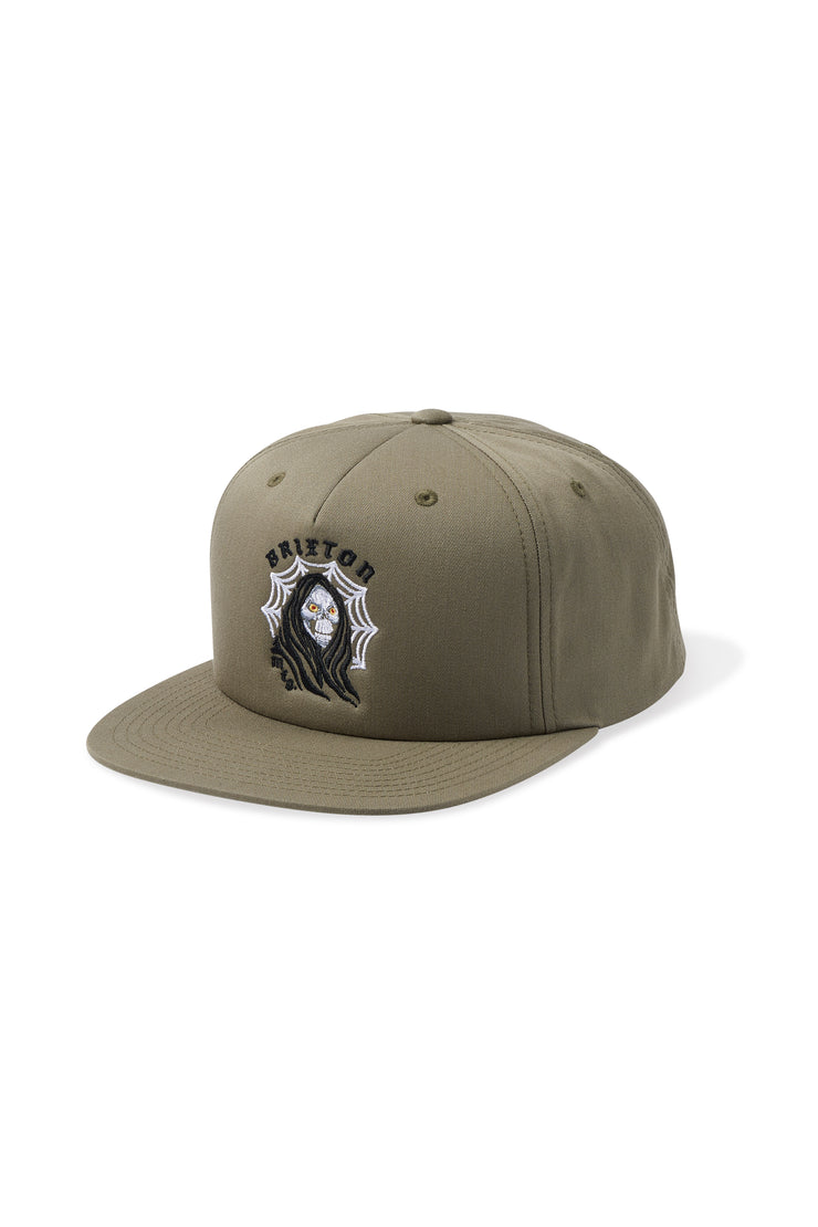 Brixton Reaper MP Snapback - Olive