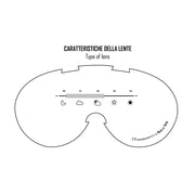 Ethen Scrambler Goggles - Black/Gold Checkered Photochromatic Lens