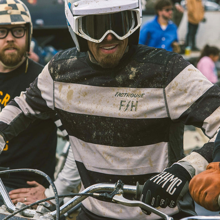 Fasthouse Sanguaro Rocko Jersey - Black/White Sand