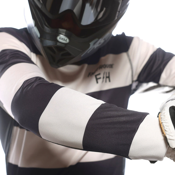 Fasthouse Sanguaro Rocko Jersey - Black/White Sand