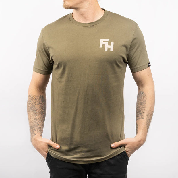 man-wearing-green-fasthouse-tee-front