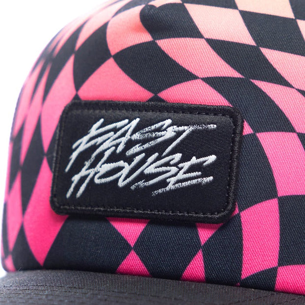 Fasthouse Sound Check Hat - Pink/Black