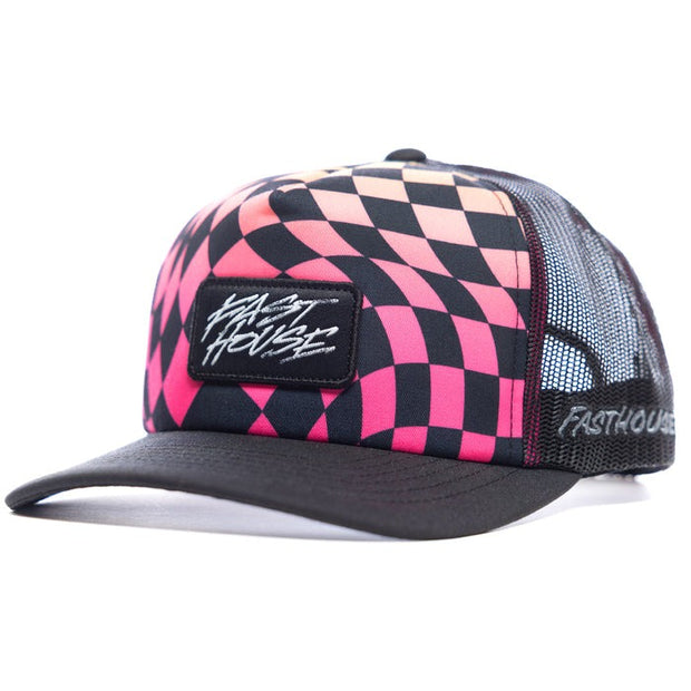 Fasthouse Sound Check Hat - Pink/Black