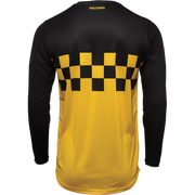 Hallman Jersey Differ Cheq - Yellow/Black