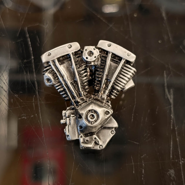 Shovelhead Lapel Pin – Perth County Moto